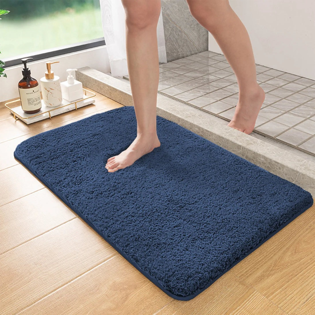 Badmat Antislip Sneldrogend Microvezel voor Badkamer