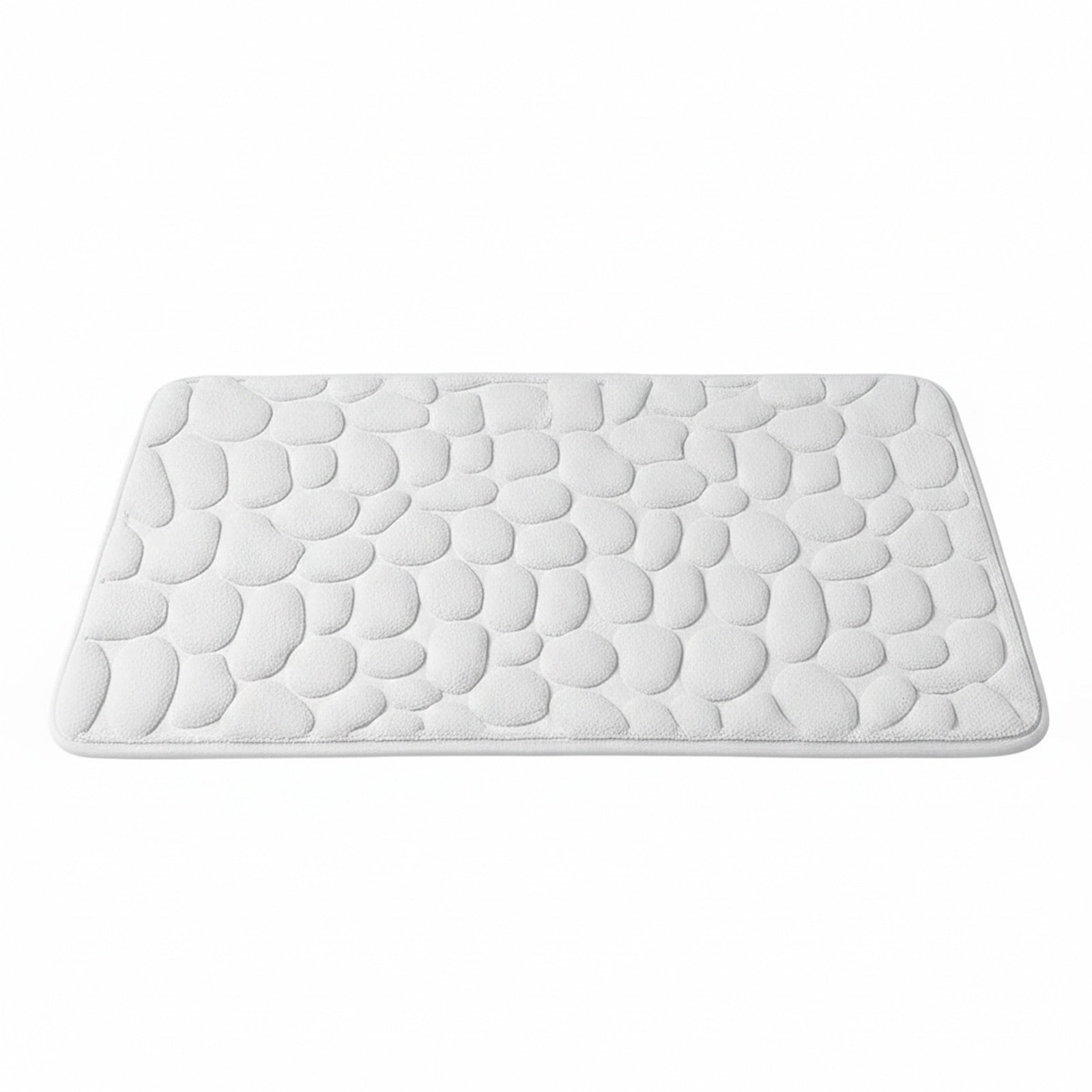 Badmat met Antislip Onderkant en Kiezelstenen Reliëfpatroon