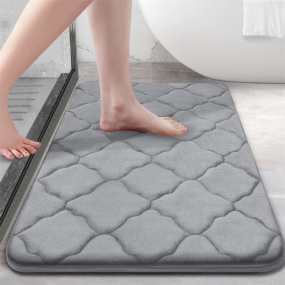Badmat met Memory Foam Vulling en Antislip Onderkant