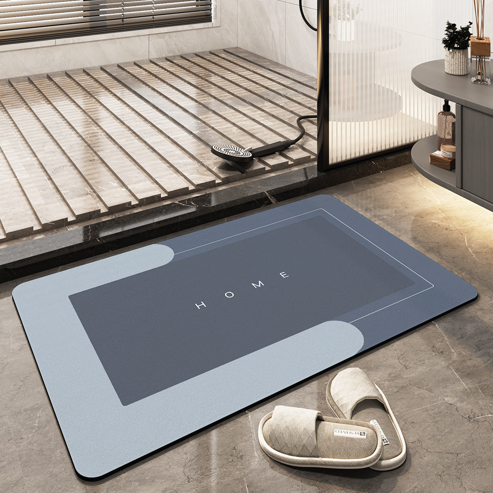 Badmat Sneldrogend Antislip met Modern Design voor Bad en Douche
