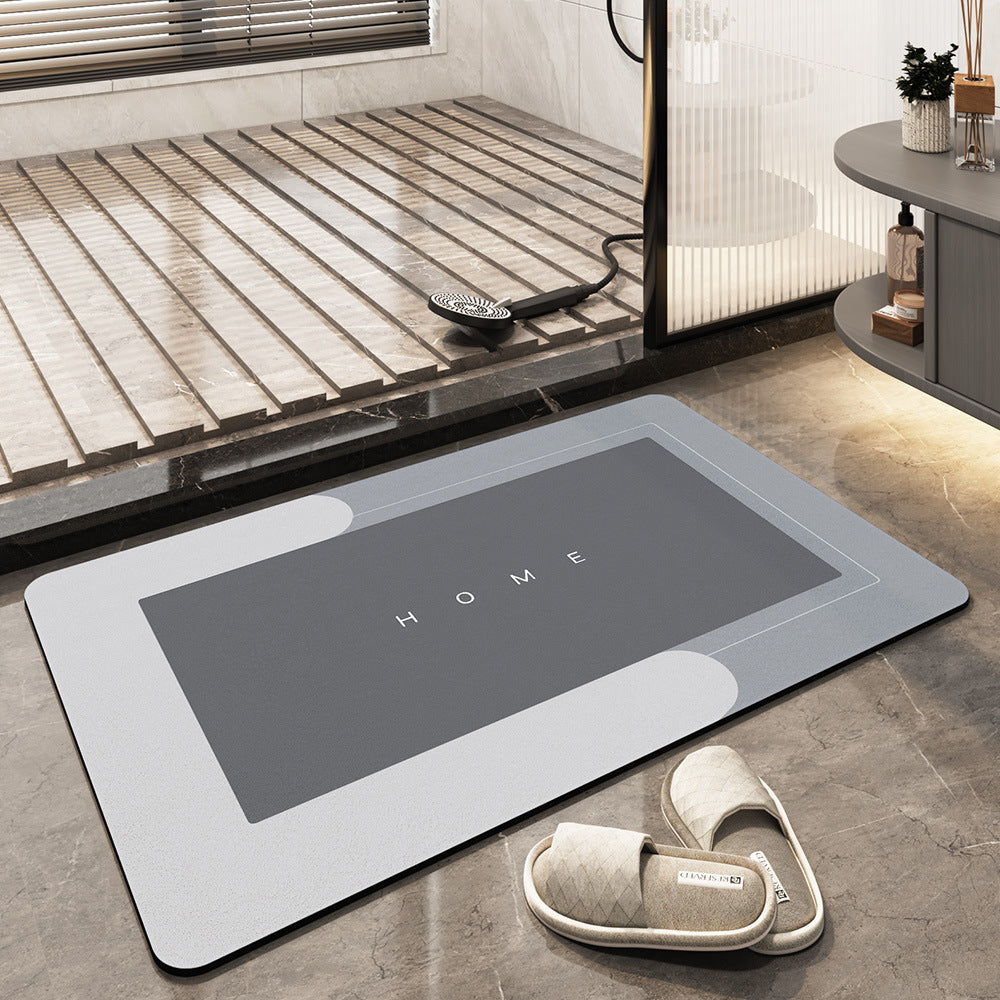 Badmat Sneldrogend Antislip met Modern Design voor Bad en Douche