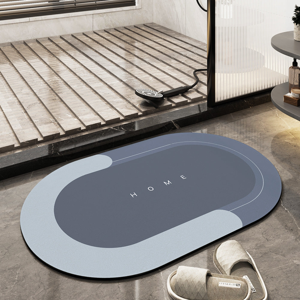 Badmat Sneldrogend Antislip met Modern Design voor Bad en Douche