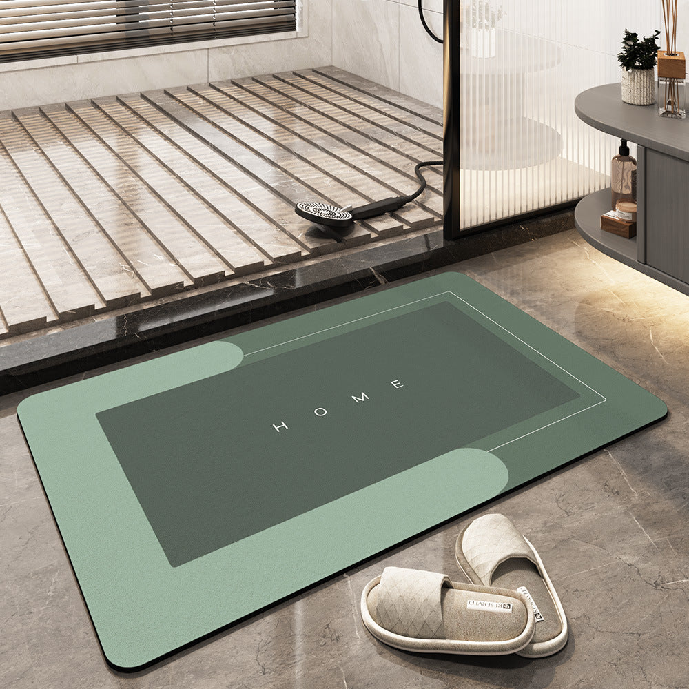 Badmat Sneldrogend Antislip met Modern Design voor Bad en Douche