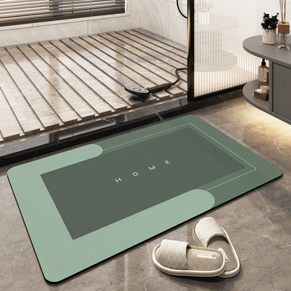 Badmat Sneldrogend Antislip met Modern Design voor Bad en Douche