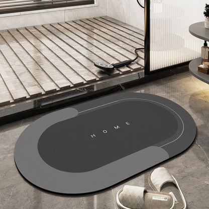 Badmat Sneldrogend Antislip met Modern Design voor Bad en Douche