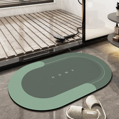 Badmat Sneldrogend Antislip met Modern Design voor Bad en Douche