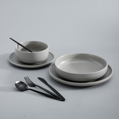 Bestekset Minimalistisch Design met Titanium Coating 20-delig