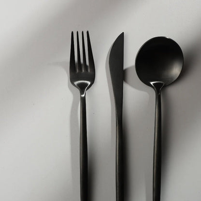 Bestekset Minimalistisch Design met Titanium Coating 20-delig