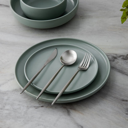 Bestekset Minimalistisch Design met Titanium Coating 20-delig
