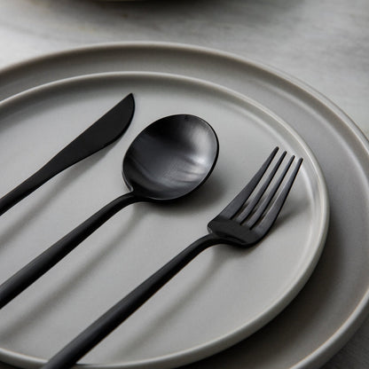 Bestekset Minimalistisch Design met Titanium Coating 20-delig