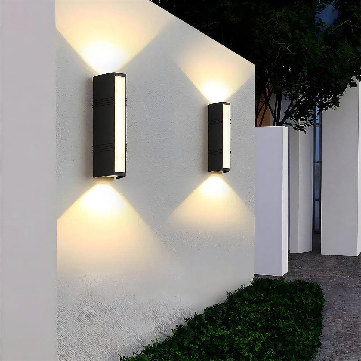Buitenlamp Modern met Dubbelzijdige Up-Down Verlichting voor Buiten