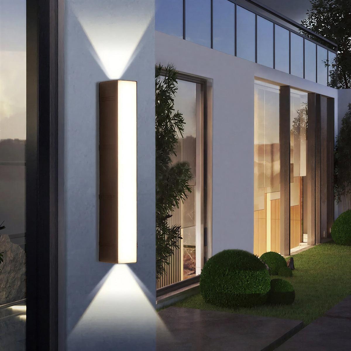 Buitenlamp Modern met Dubbelzijdige Up-Down Verlichting voor Buiten