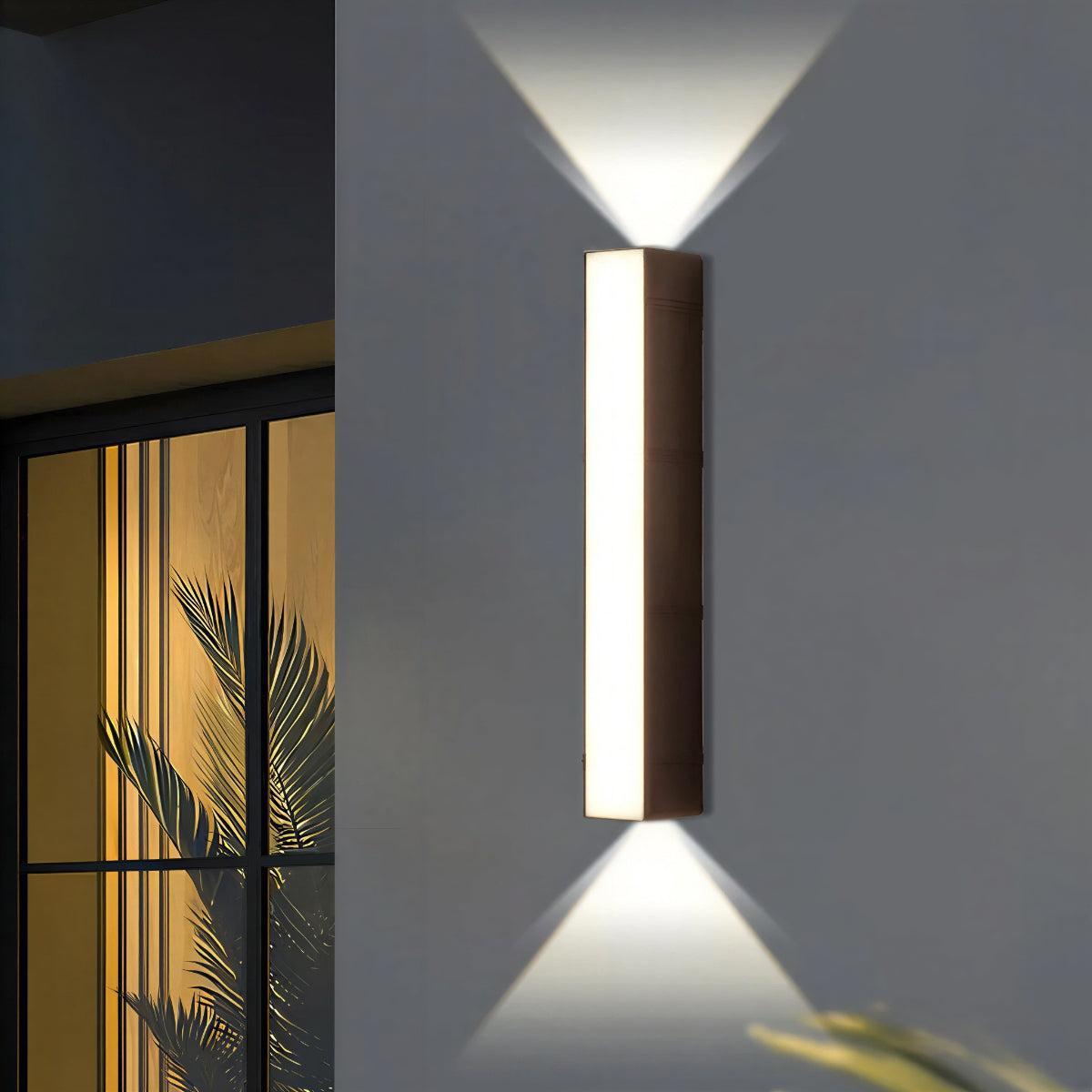 Buitenlamp Modern met Dubbelzijdige Up-Down Verlichting voor Buiten