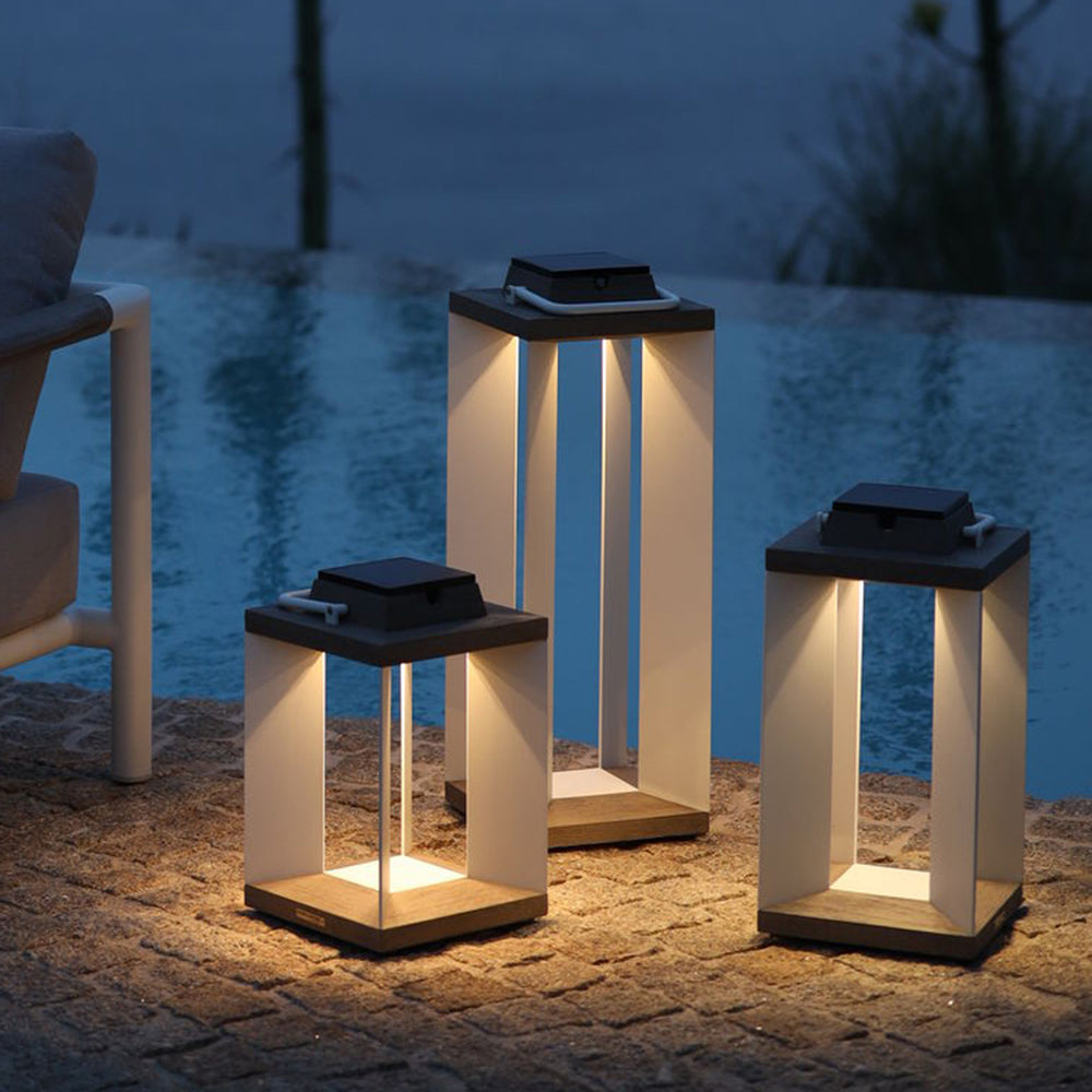 Buitenlamp Solaire Lantaarn Modern met Geïntegreerde LED en Zonne-energie
