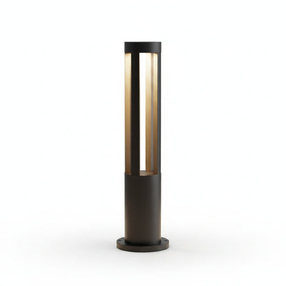 Buitenlamp Tuinpaal Modern Minimalistisch met Geïntegreerde LED en Vloerbevestiging