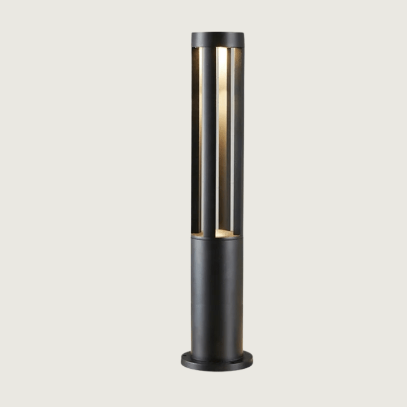 Buitenlamp Tuinpaal Modern Minimalistisch met Geïntegreerde LED en Vloerbevestiging