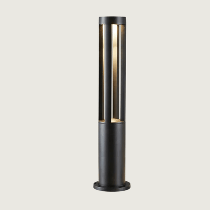 Buitenlamp Tuinpaal Modern Minimalistisch met Geïntegreerde LED en Vloerbevestiging