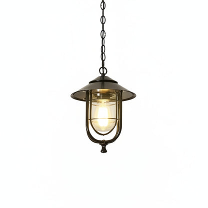 Buitenlamp Vintage Industrieel met Kooiframe en Ketting voor Buiten
