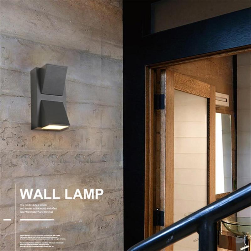Buitenlamp Wand Modern LED met Gerichte Lichtbundel voor Buiten en Binnen