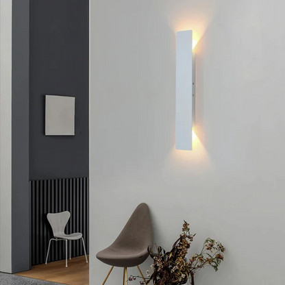 Buitenlamp Wandlamp Minimalist met Geïntegreerde LED en Tweerichtingsverlichting