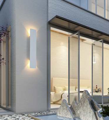 Buitenlamp Wandlamp Minimalist met Geïntegreerde LED en Tweerichtingsverlichting