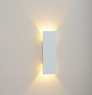 Buitenlamp Wandlamp Minimalist met Geïntegreerde LED en Tweerichtingsverlichting