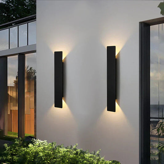 Buitenlamp Wandlamp Minimalist met Geïntegreerde LED en Tweerichtingsverlichting