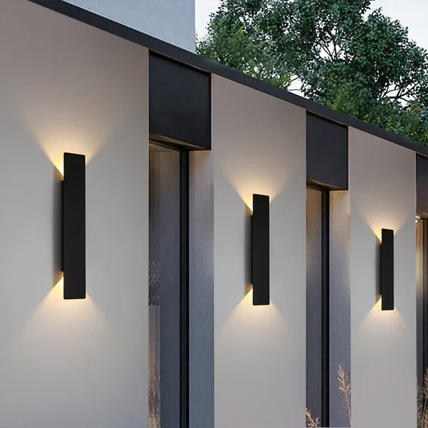 Buitenlamp Wandlamp Minimalist met Geïntegreerde LED en Tweerichtingsverlichting