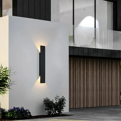 Buitenlamp Wandlamp Minimalist met Geïntegreerde LED en Tweerichtingsverlichting