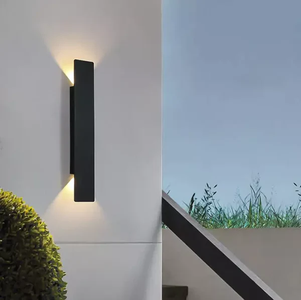 Buitenlamp Wandlamp Minimalist met Geïntegreerde LED en Tweerichtingsverlichting