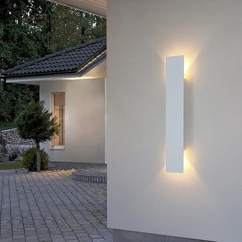 Buitenlamp Wandlamp Minimalist met Geïntegreerde LED en Tweerichtingsverlichting