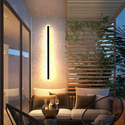 Buitenlamp Wandlamp Minimalistisch LED Lineair met Bewegingssensor Optie