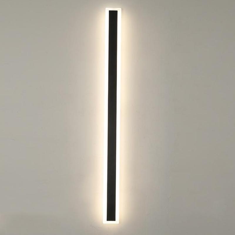 Buitenlamp Wandlamp Minimalistisch LED Lineair met Bewegingssensor Optie
