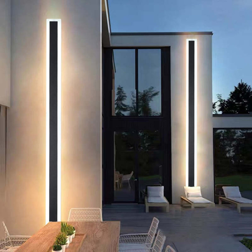 Buitenlamp Wandlamp Minimalistisch LED Lineair met Bewegingssensor Optie