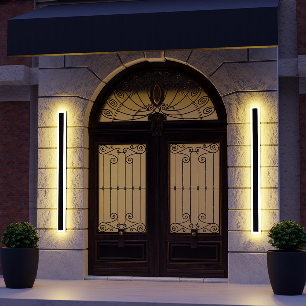 Buitenlamp Wandlamp Minimalistisch LED Lineair met Bewegingssensor Optie