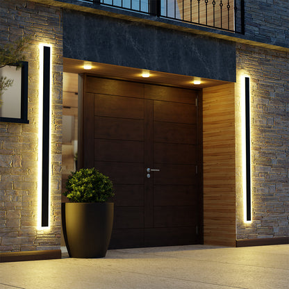 Buitenlamp Wandlamp Minimalistisch LED Lineair met Bewegingssensor Optie