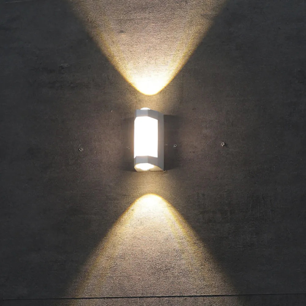 Buitenlamp Wandlamp Modern met Up en Down Verlichting voor Buiten