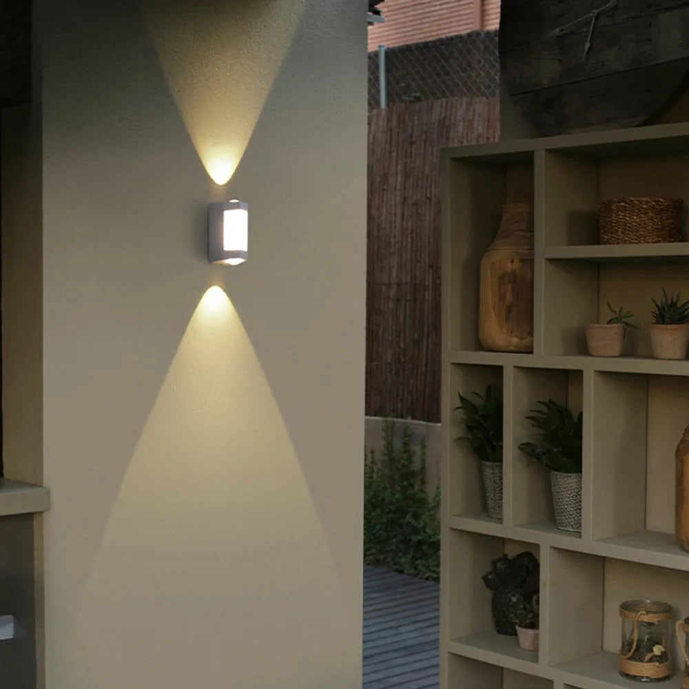 Buitenlamp Wandlamp Modern met Up en Down Verlichting voor Buiten