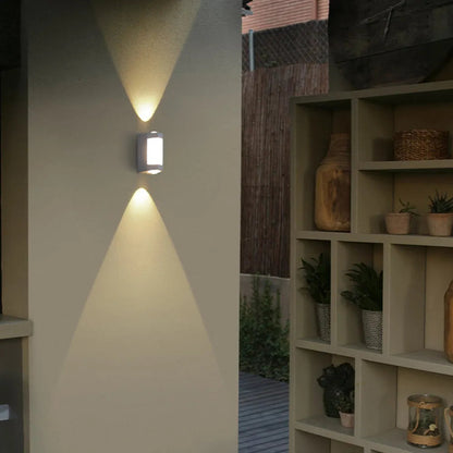 Buitenlamp Wandlamp Modern met Up en Down Verlichting voor Buiten