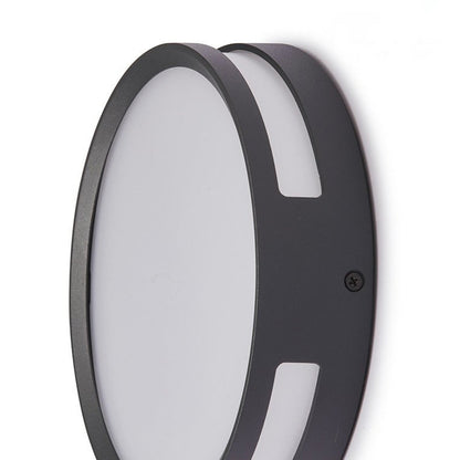 Buitenlamp Wandlamp Modern Rond met Warm Licht en IP65 Bescherming