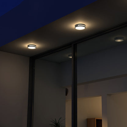 Buitenlamp Wandlamp Modern Rond met Warm Licht en IP65 Bescherming