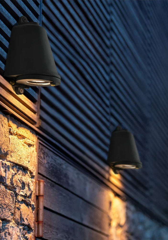 Buitenwandlamp Industrieel met GU10 Fitting voor Tuin en Terras
