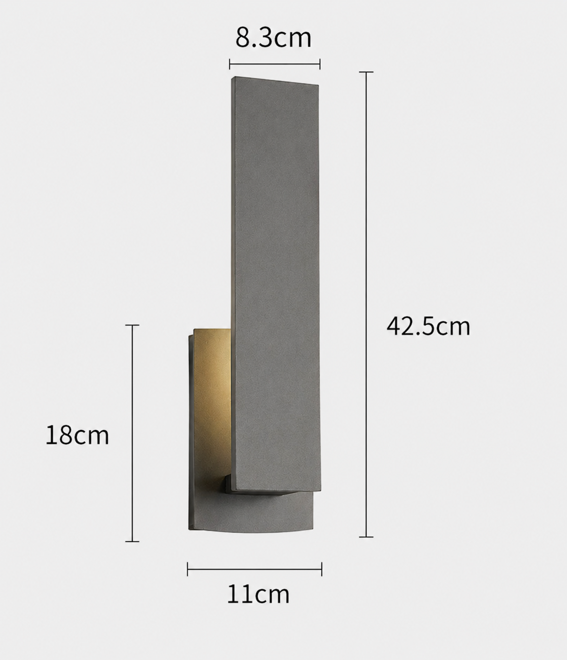 Buitenwandlamp Minimalistisch Modern met Geïntegreerde LED en IP65