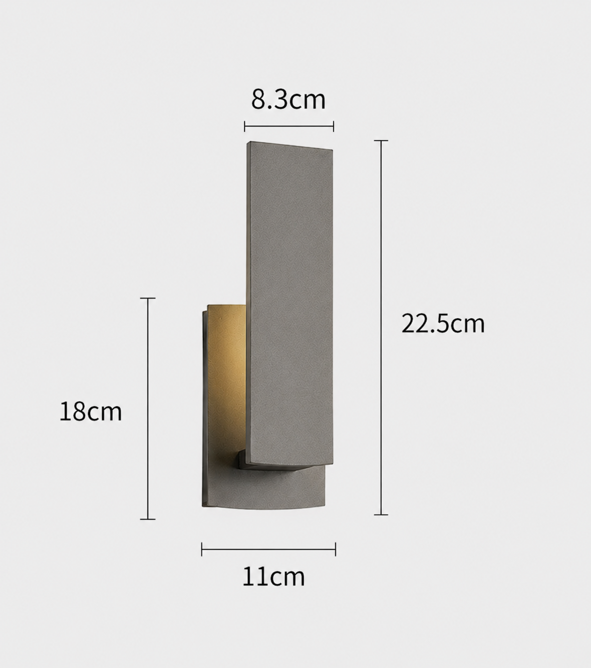 Buitenwandlamp Minimalistisch Modern met Geïntegreerde LED en IP65