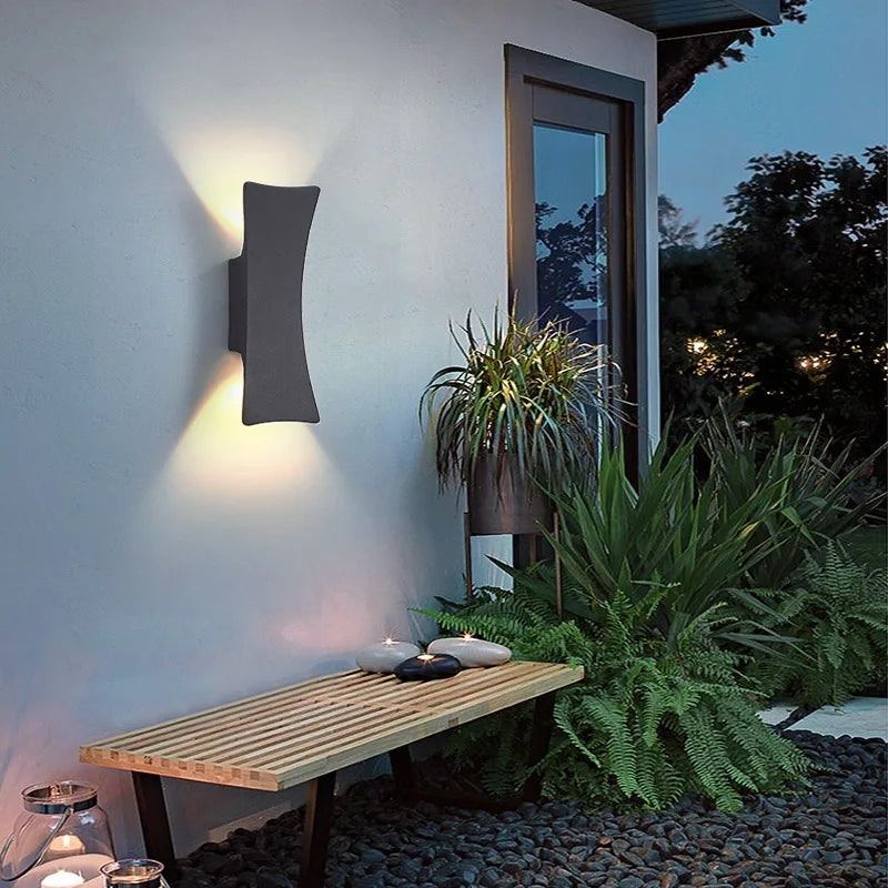 Buitenwandlamp Modern LED Up en Down Light voor Buiten