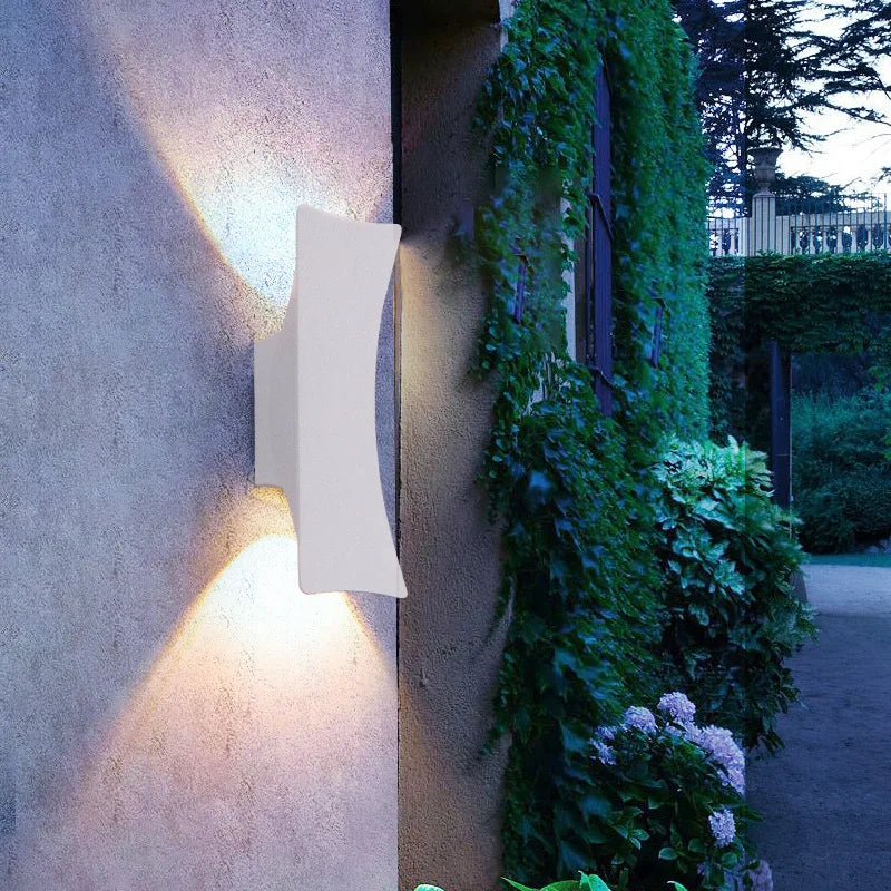 Buitenwandlamp Modern LED Up en Down Light voor Buiten