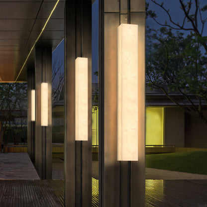 Buitenwandlamp Modern Rechthoekig LED met Warm Licht en IP65