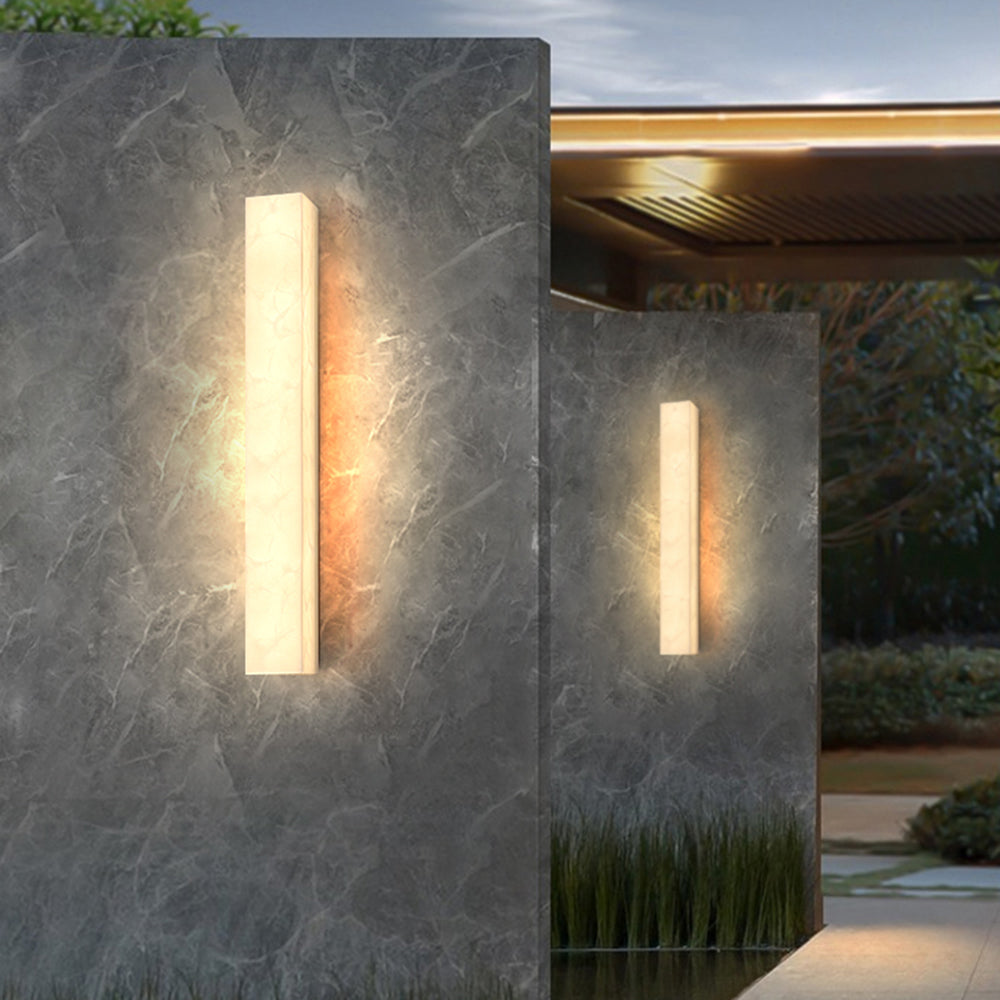 Buitenwandlamp Modern Rechthoekig LED met Warm Licht en IP65