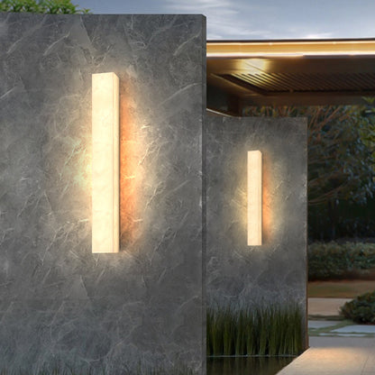 Buitenwandlamp Modern Rechthoekig LED met Warm Licht en IP65