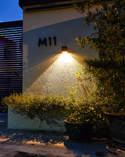 Buitenwandlamp Modern Solair met Geïntegreerde LED en Automatische Lichtsensor